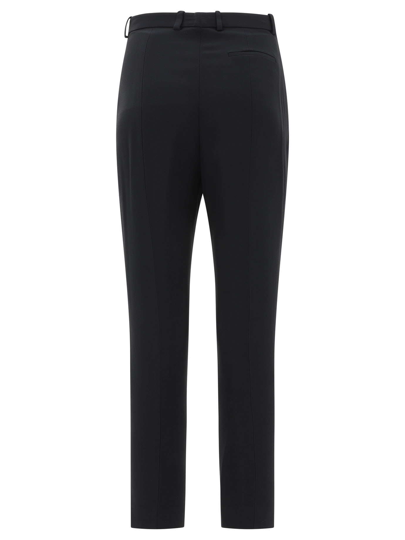 ALEXANDER MCQUEEN Black   Cigarette trousers